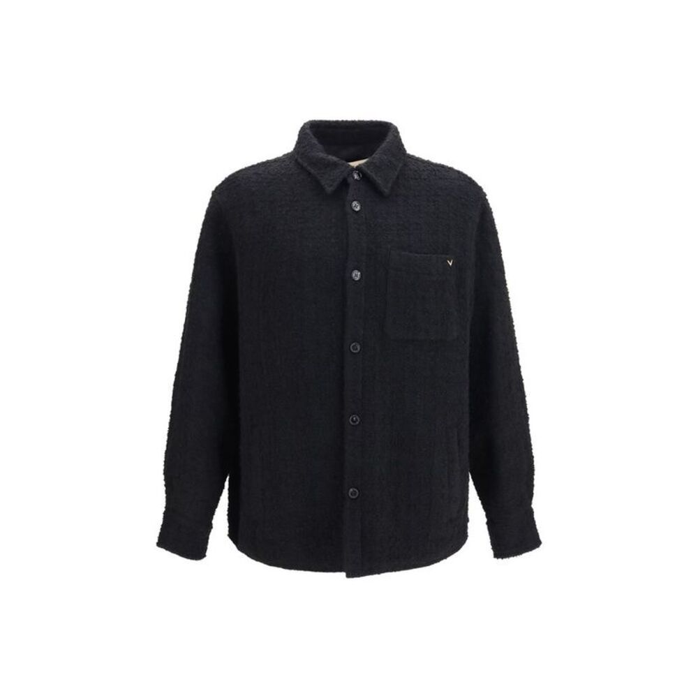 Valentino Garavani Black Cotton Men's Jacket
